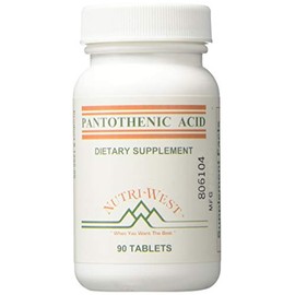 Nutri-West - Pantothenic Acid 90 Tablets