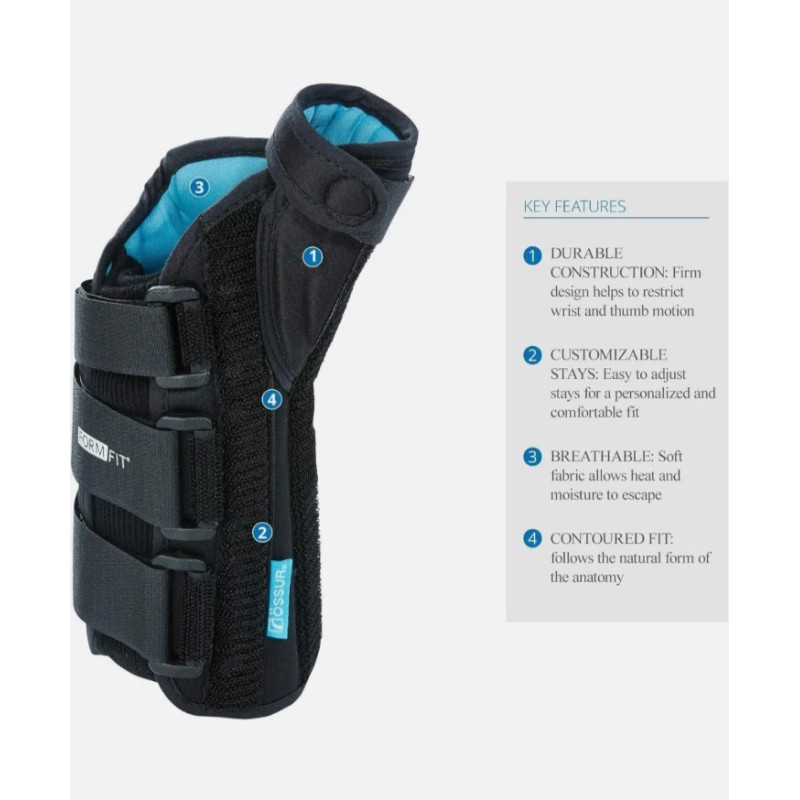 Össur Ossur Thumb Spica Brace for Gamekeeper's Thumb, Tendonitis, Arthritis