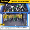 HURRICANE Plier Organizer Rack, 10-Slot Pliers Cutters Rack with Non-Slip