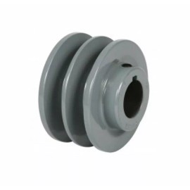 Unbranded 2BK40-5/8"inch TWO GROOVE Sheave PULLEY FOR 4L, 5L, & B BELT 3.95" OD, 5/8" BORE