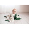 Large Premium Knit Baby 3 Layer Stretchy Quilt Blanket"Noah" by
