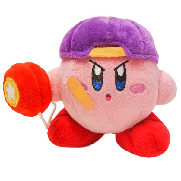 OWAREY LB Kirby Little Buddy 1458 Kirby of The Stars Collection: Kirby Yo-Yo 5" Plush