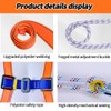 Full Body Safety Harness Fall Protection Kit with Dorsal D-Ring,