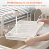 Lifewit Cutlery Tray for Drawers, Adjustable Plastic Organiser Kitchen Depth