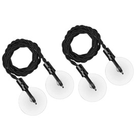 2 PCS Travel Washing Line, Camping Washing Line, Extendable Portable Clothes Line With Hooks & Suction Cup,Portable Elastic Laundry Hanging Line for Outdoor Camping,Home,Travel, 2.5m