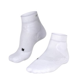 FALKE Herren Tennissocken TE2 Short M SSO Baumwolle Antiblasen 1 Paar, Weiß (White 2000), 44-45