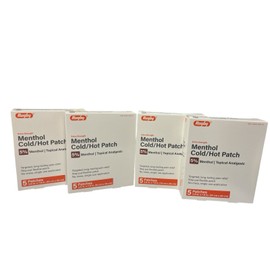 Rugby 20 Patches Rugby Extra Strength Menthol Cold/Hot 5% Menthol EXP 2/27