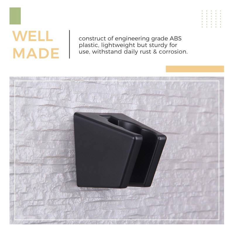 Hand Held Shower Bracket with Two Slot, Aomasi Handheld Shower