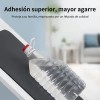 Tapetes Para Bano Antiderrapantes Absorbente Alfombrila Gris