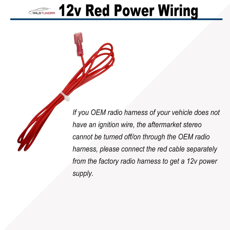 Radio Wiring Harness for Chevy 2003-2012 GMC 2002-2012 Buick 2004-2009