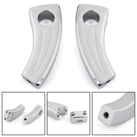 Topteng 3.5 Inch Billet Chrome 1 Inch Bars Riser Pull Back 1.5 Inch for Hon-da Shadow Intruder VTX
