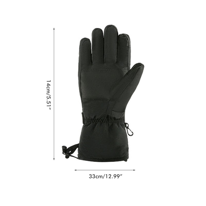 Heated Gloves Electric Rechargeable Portable Hand Warm Gloves for Cycling