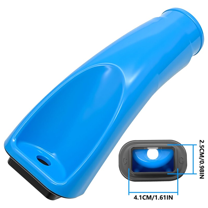 ZKTOOL Walnut Sandblasting Adapter, Engine Intake Manifold Valve Cleaning Adapter,