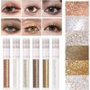 SUSIKEKI Set de Delineador de Ojos Líquido Con Purpurina para