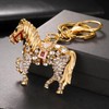 JTTBIGV Cute Animal BlingBling Crystals Keychain Animal Charm Keyring Car