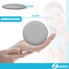 Neoera Door Stopper Wall, 3.15" Round Soft Rubber Door Stop,