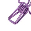 100pcs Star Binder Clips Cute Cartoon Hollow Strong Clamping Force