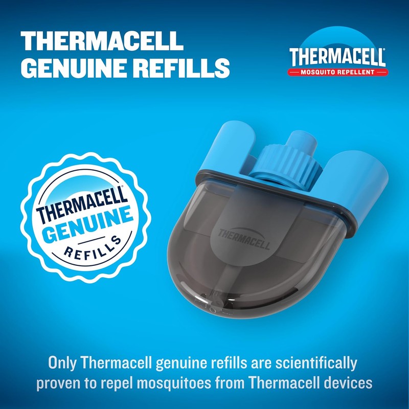 Thermacell Mosquito Rechargeable Repeller Refills; Compatible with Thermacell E-Series &