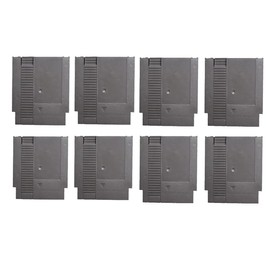 RUITROLIKER 8 Pcs/Set Cartridge Shell Replacement Hard Case for NES Game Card