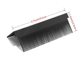 Flat Iron Comb Attachment Clip On, Comb Attachment For Flat Iron The Grip Comb For Flat Iron, Hot Comb For Women Hair, Hair Straightener Hair Straightening Comb, Pressing Combs For Black Hair（Black）