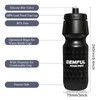GEMFUL Bike Water Bottle BPA Free 750 ml 2 Pack