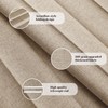 AJAZZ Blackout Curtains 78 Inches Long for Doorways and Closets,