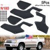 XUKEY 5X for 96-02 Toyota 4Runner RUBBER Splash Shields Inner