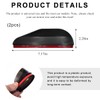 SHMZK 2 PCS Mirror Rain Visor Eyebrow, Waterproof Car Rear