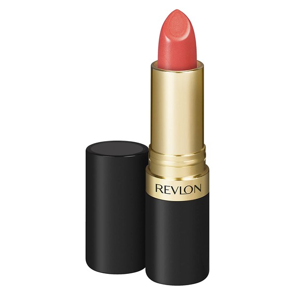 Revlon Super Lustrous Lipstick, High Impact Lipcolor with Moisturizing Creamy Formula, Infused with Vitamin E and Avocado Oil in Red / Coral, Coral Berry (674)