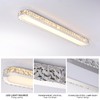 Qcyuui Dimmable LED Ceiling Light 39.4'' Kitchen Lighting Fixtures Ceiling