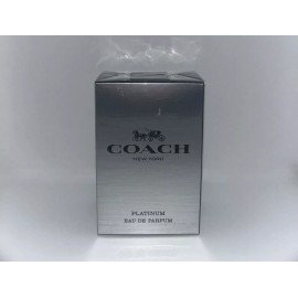 Coach New York Platinum Eau De Parfum 100ml 3.3 Fl oz
