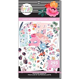 Happy Planner Sticker Value Pack, Happy Blooms, 293