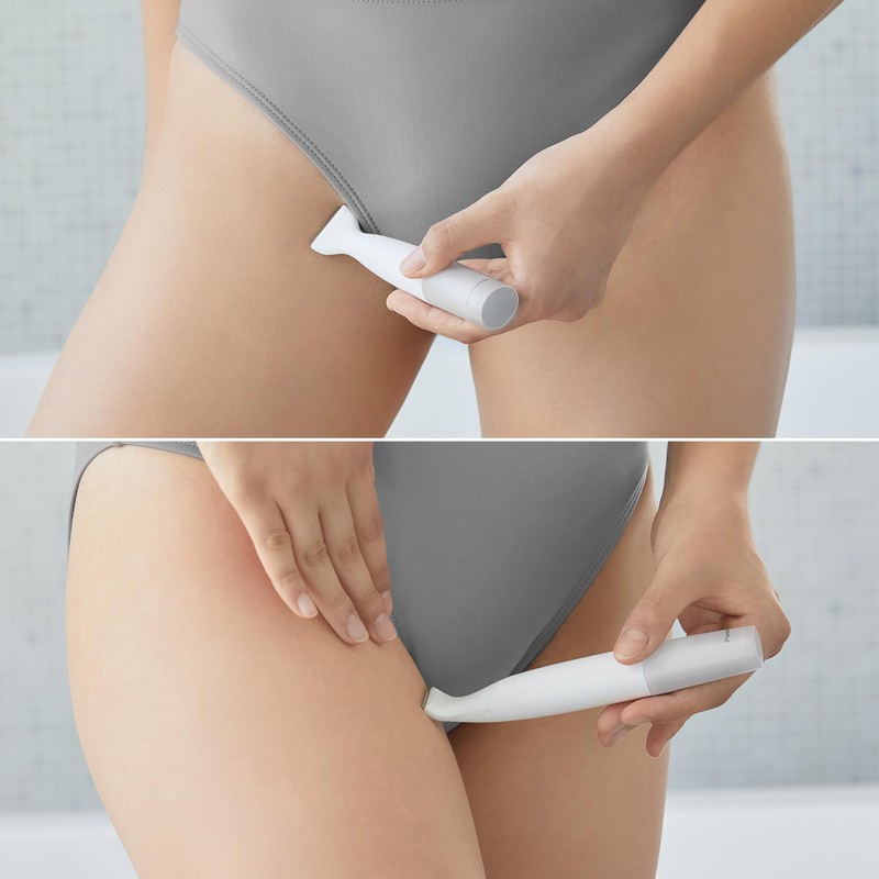 Panasonic Bikini Trimmer and Shaver for Women with 4 Attachments