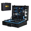 Combination maintenance suitcase, 247 pieces basic home maintenance tool set,