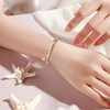 DS Inspirational Bracelet for Women Butterfly Daisies Charm Believe in