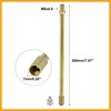 Partuto 4pcs 200mm/7.87" Car Tire Valve Stem Air Inflation Extension
