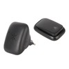 Black Self Powered Wireless Doorbell No Wiring Punching Outdoor Welcome