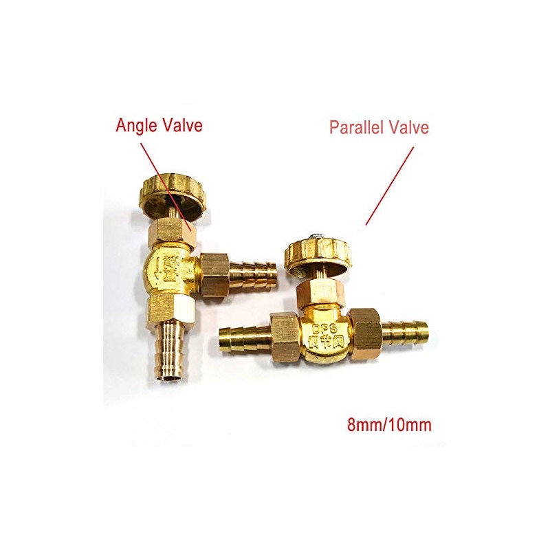 Elbow Brass Needle Valve for Gas/Air/Lpg Brass Hose Regulating Gate
