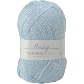 James C Brett Baby Shimmer DK Wool/Yarn - BS5 Blue