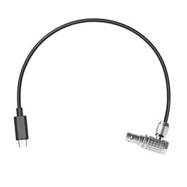 LANZYKU Transmission Control Cable for RS2 RS3 RS3 PRO RS4 RS4 PRO, Feed Power and Data-Right Angle 13inches