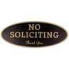 ExcelMark ExcelMark No Soliciting Sign C Digitally Printed Indoor/Outdoor Sign