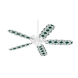Boxed Hunter Green - Ceiling Fan Skin Kit fits most 42 inch fans (FAN and BLADES SOLD SEPARATELY)