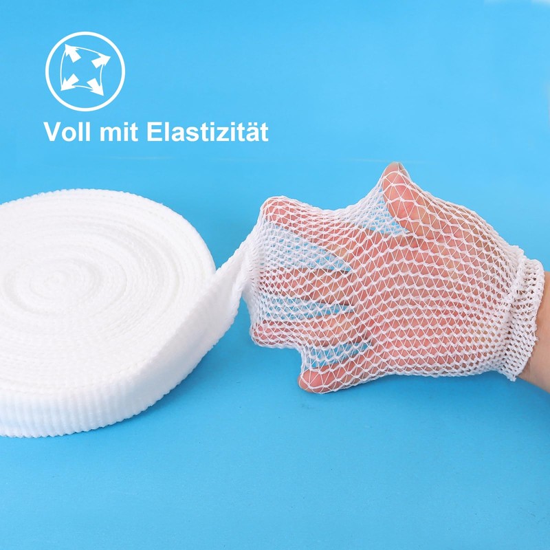 Konmee Elastic Tubular Bandage, Non-Slip and Breathable, Size: 1.5 cm