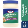 Kraft Sandwich Spread (15 oz Jars, Pack of 12)