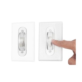 2Pcs Clear Wall Switch Guard, Light Switch Guard Cover Switch Board and Socket Cover Light Switch Baffle,Protection Protect Lights or Circuits,Wall Switches,Switches and Dimmers
