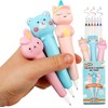 BUNMO Cute Pens - Squishy Fun Pens w/Soft Grip &