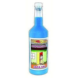 3 Bottles Extra Large Stop Bad Luck Bath SACA SAL BANO Y RIEGO 32 OZ. - Magick Pagan Wicca