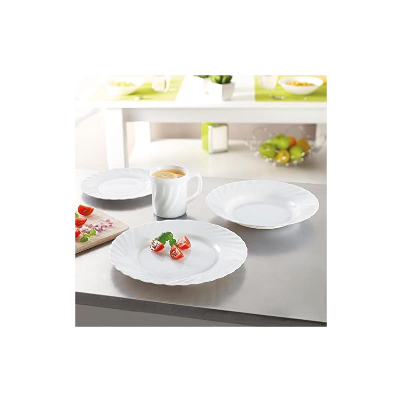 20cm Trianon White Side Plate