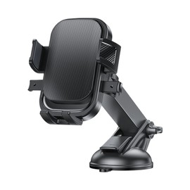Cell Phone Mount, Suction Phone Mount, Bracket Smartphone Cellphone Automobile Rack with Suction Cup for Dashboard Windshield Travel Women Men