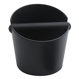 Coffee Knock Box Espresso Knock Box with detachable Knocking Rod Shock-Absorbent Durable Non-Slip Base Espresso Machine Accessories Espresso Dump Bin for Home and Office (6.3 inch Knock Box)